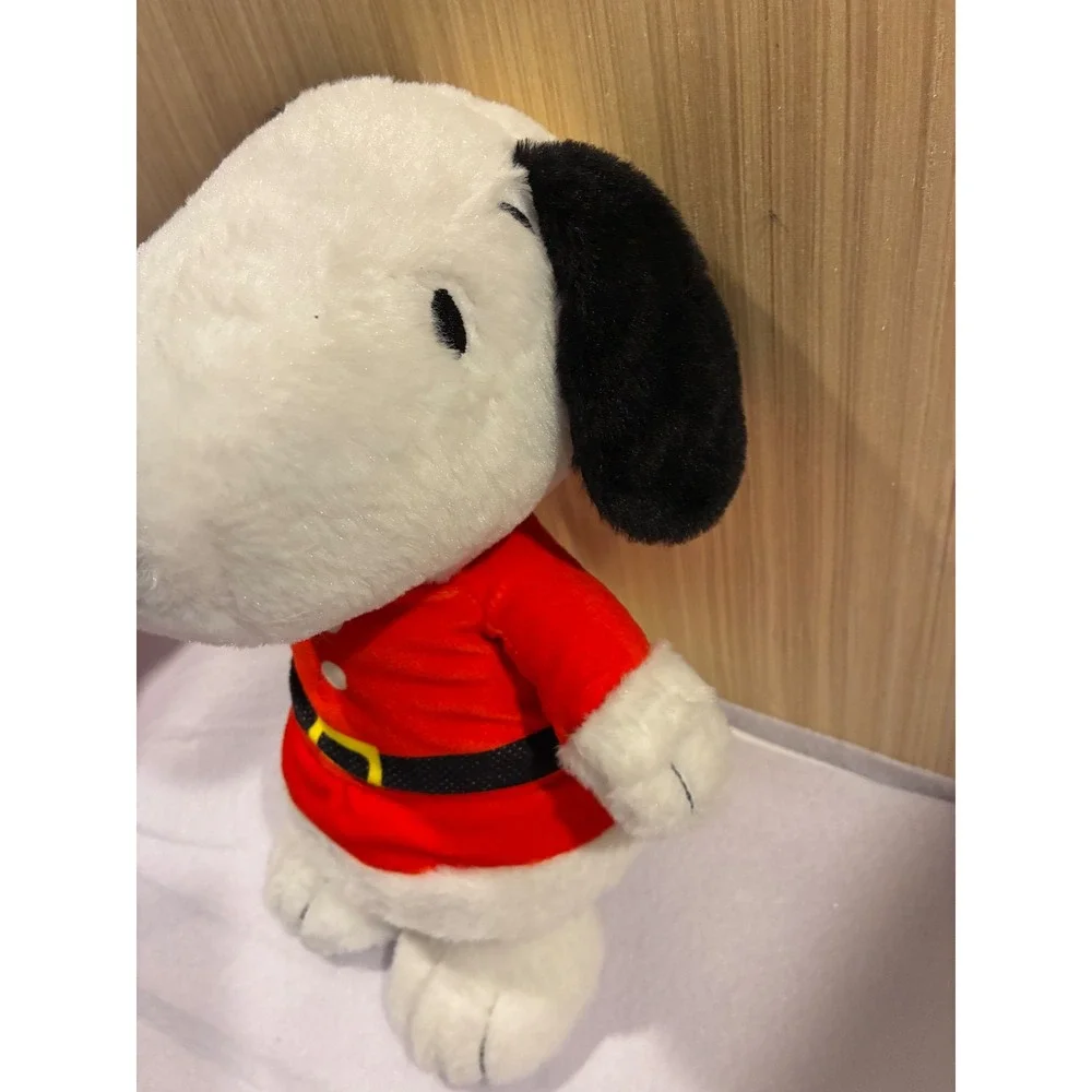 Peanuts Snoopy Santa Claus Christmas Plush Stuffed Animal 12 Inch Kids Preferred
